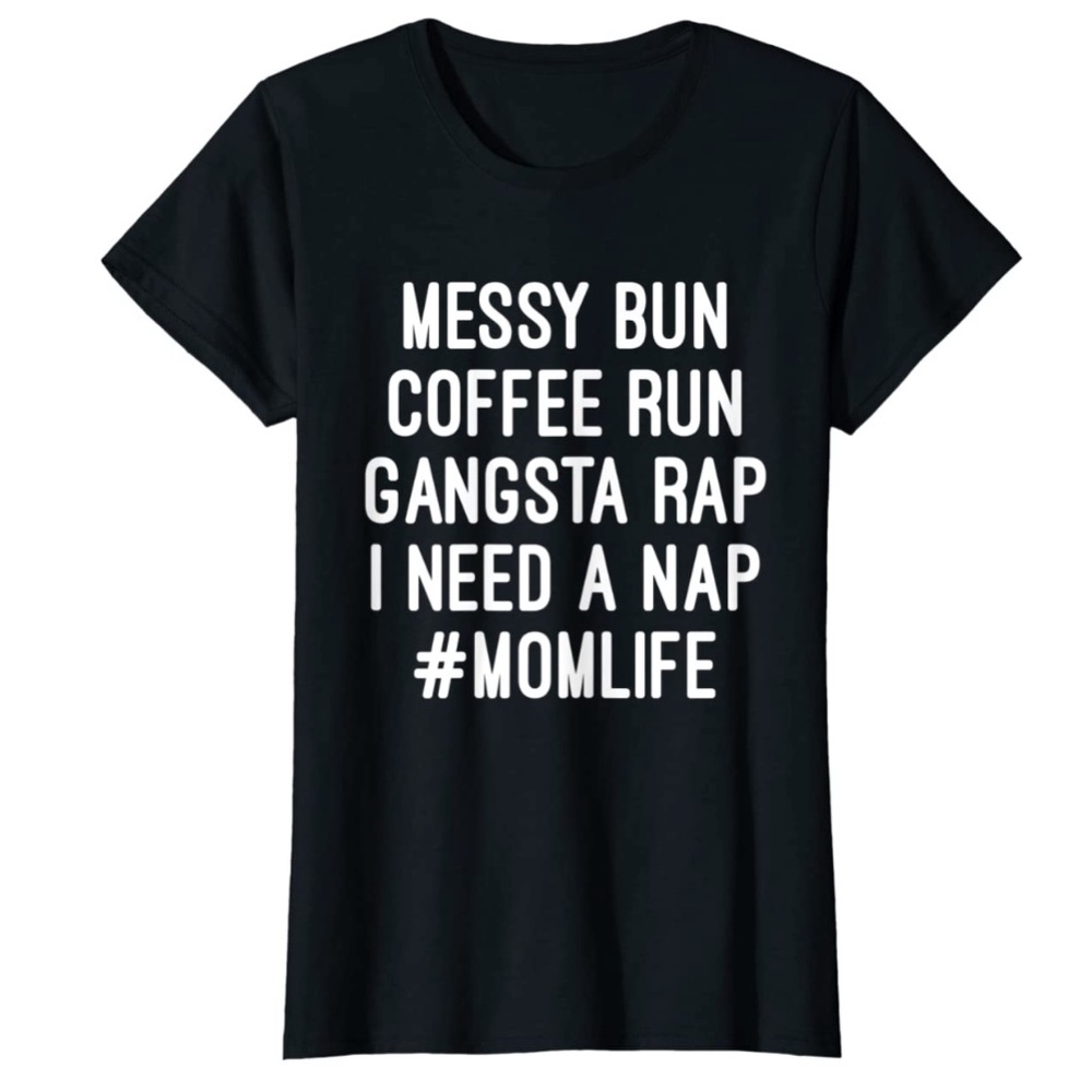 Messy Bun Coffee Shirt